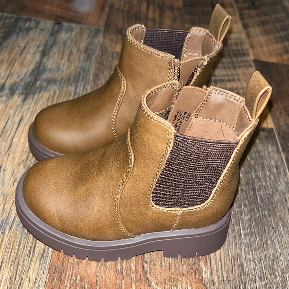 Toddler Chelsea Boots - Brown Size 5